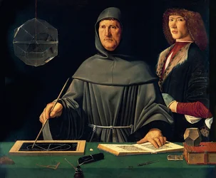 Portræt af Luca Pacioli (ca. 1445-ca. 1514), 1495